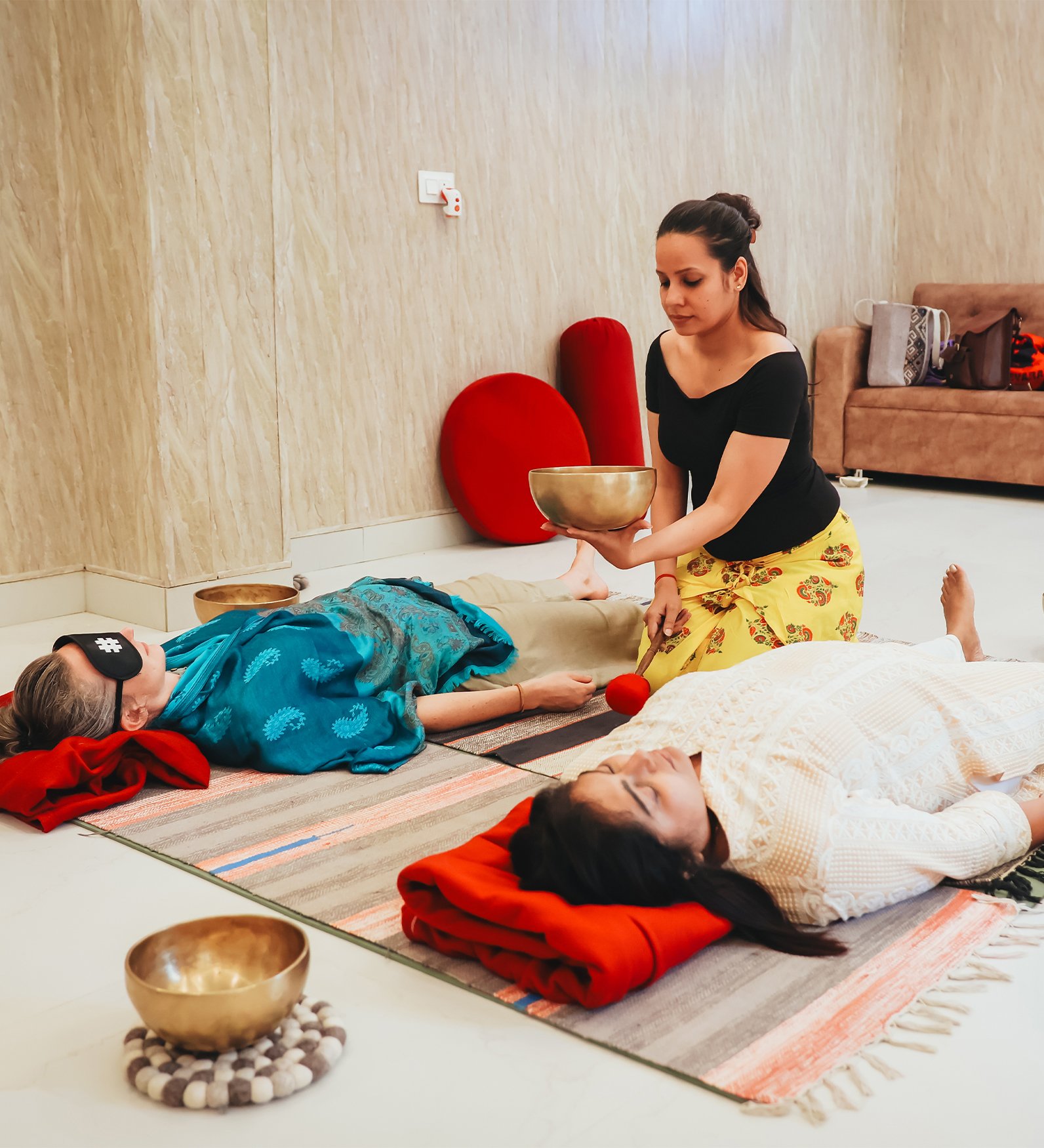 Haritha International Sound Healing School in Action