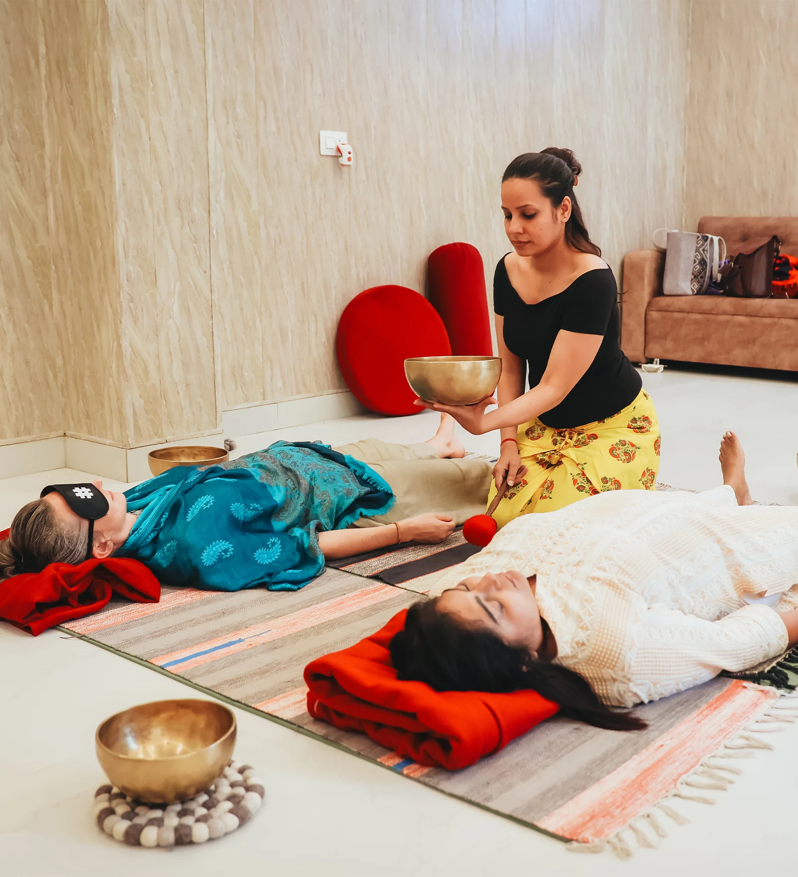 Haritha International Sound Healing School in Action