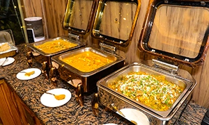 Food at Haritha Haritha International Sound Healing School