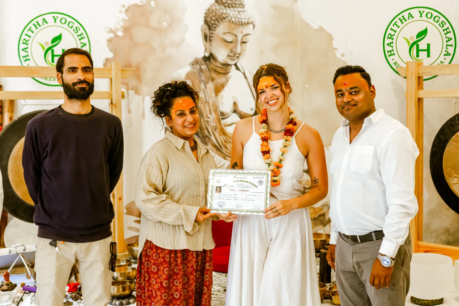 Daily Ganga aarti and evening practice