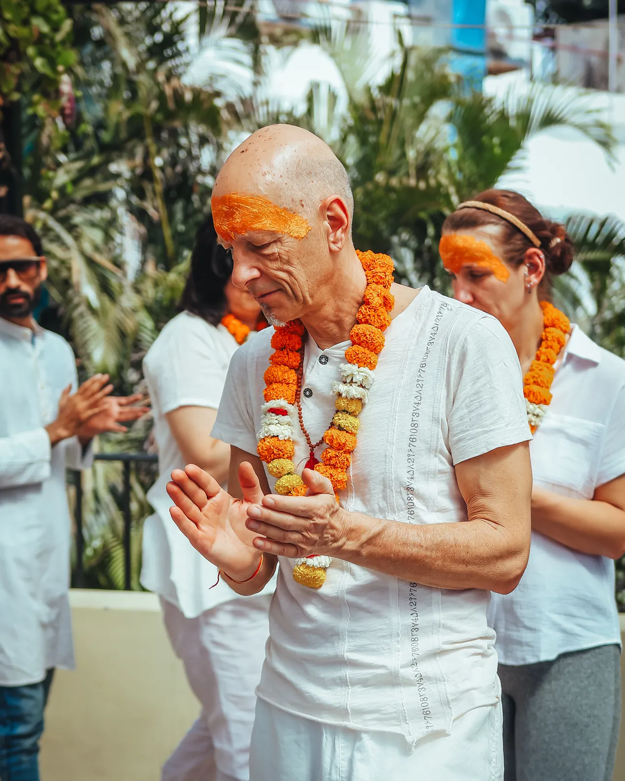 Sound healing workshop with international students