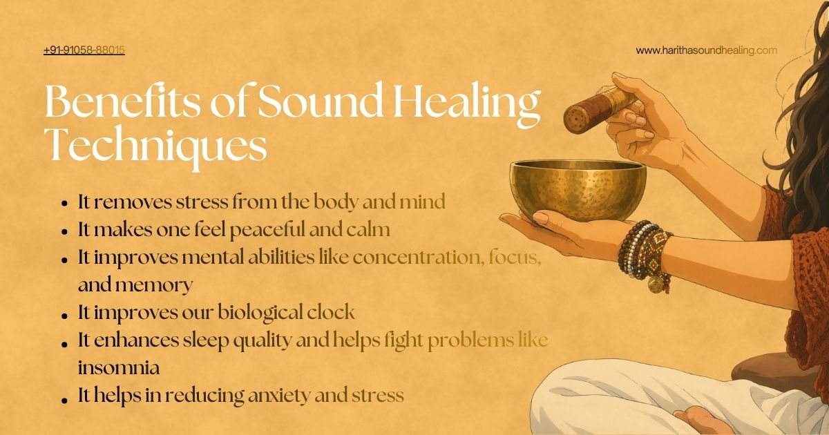 Benefits of sound healing techniques