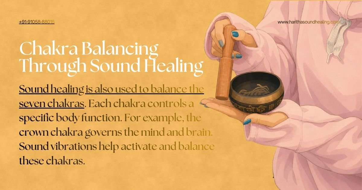 Chakra balancing Through Sound healing