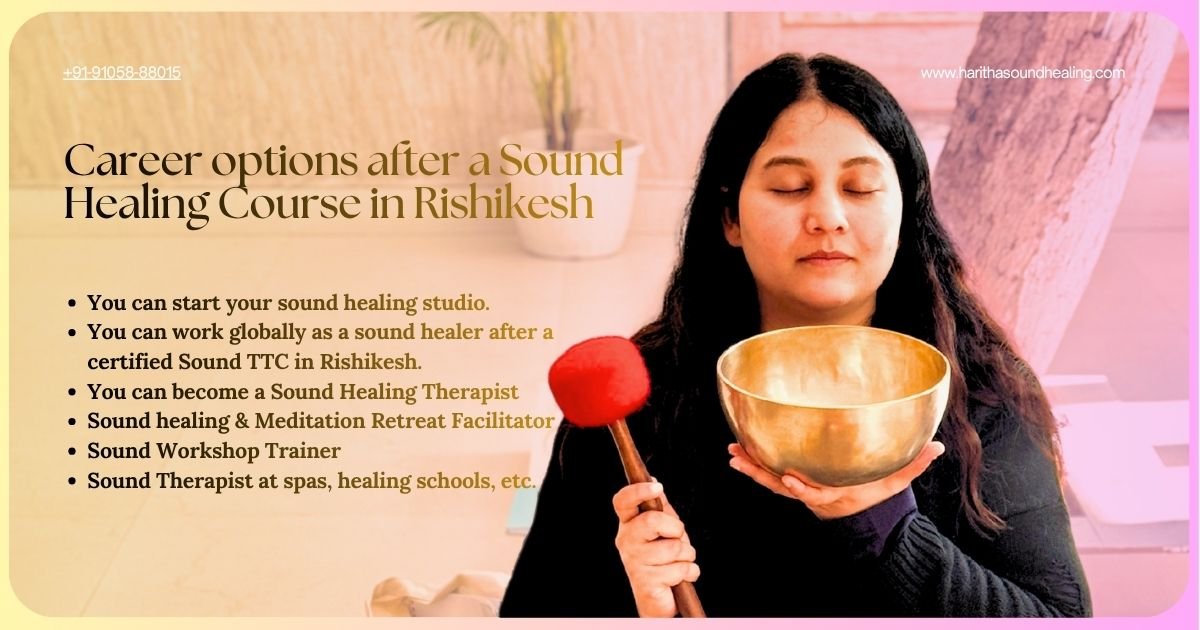 Career options after a Sound Healing Course