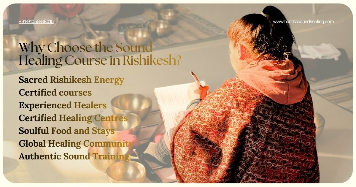 Why Choose the Sound Healing Course in Rishikesh